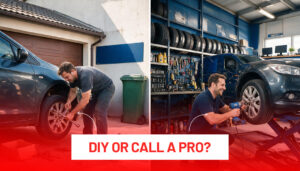 When to Call a Professional for Tyre Replacement